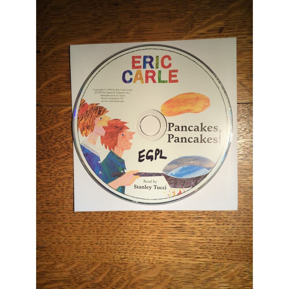 Eric Carle Pancakes, Pancakes! Book Companion CD Disc Only